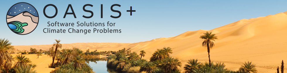 Desert Oasis Plus with Logo and Slogan